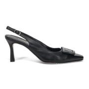 Zwarte Hak Pumps Elegante Tijdloze Silhouet Calpierre , Black , Dames