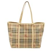 Pre-owned Leather totes Burberry Vintage , Multicolor , Dames