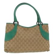 Pre-owned Canvas totes Gucci Vintage , Multicolor , Dames