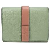 Pre-owned Silk wallets Loewe Pre-owned , Green , Dames