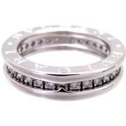 Pre-owned White Gold rings Bvlgari Vintage , Gray , Dames