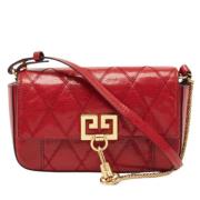 Pre-owned Leather crossbody-bags Givenchy Pre-owned , Red , Dames