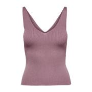 Dames Tanktop Lente/Zomer Collectie Jacqueline de Yong , Purple , Dame...