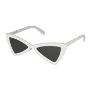 Stijlvolle Zonnebril SL 207 Jerry Saint Laurent , White , Dames