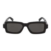 Rechthoekige zonnebril Pilastro Retrosuperfuture , Black , Unisex
