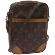 Pre-owned Canvas louis-vuitton-bags Louis Vuitton Vintage , Brown , Da...