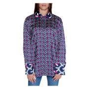 Lange Mouw Blouse Herfst/Winter Collectie Guess , Multicolor , Dames