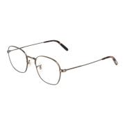 Klassieke vierkante metalen montuurbril Oliver Peoples , Brown , Unise...