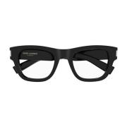 Klassieke vierkante montuurbril Saint Laurent , Black , Unisex