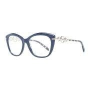 Blauwe Vierkante Optische Monturen Emilio Pucci , Blue , Dames