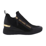 Willis Wedge Trainer Michael Kors , Black , Dames