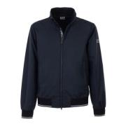 Blauwe Bomberjack Lente/Zomer Collectie Emporio Armani EA7 , Blue , He...