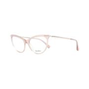 Beige Cat Eye Optische Monturen Max Mara , Beige , Dames