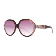 Ronde zonnebril met roze gradientlenzen Scotch & Soda , Multicolor , D...