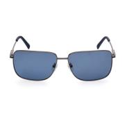 Geometrische Gepolariseerde Zonnebril Blauwe Lens Timberland , Gray , ...