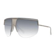 Aviator Zonnebril met Spiegelglazen Max Mara , Gray , Dames