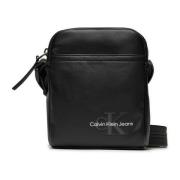 Zachte Reporter Tas Herfst/Winter Collectie Calvin Klein Jeans , Black...