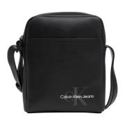 Stijlvolle Crossbody Tas met Verstelbare Band Calvin Klein Jeans , Bla...