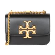 Omkeerbare schoudertas in zwart Tory Burch , Black , Dames