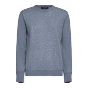 Elegante Sweaters Collectie Fabiana Filippi , Gray , Dames