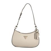 Grijze Polyethyleen Handtas Vrouwen Stijl Guess , Gray , Dames