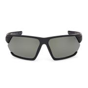 Gepolariseerde Onregelmatige Zonnebril Groene Lens Timberland , Black ...