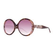 Ronde zonnebril met roze gradient lenzen Scotch & Soda , Multicolor , ...
