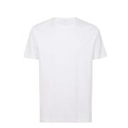 Witte Katoenen T-shirt Malo , White , Heren