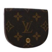 Pre-owned Canvas wallets Louis Vuitton Vintage , Brown , Dames