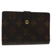 Pre-owned Canvas wallets Louis Vuitton Vintage , Brown , Dames