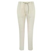 Slim Fit Natuurlijke Broek Daniele Alessandrini , Beige , Heren