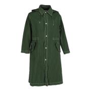 Polyester outerwear Ami Paris , Green , Dames