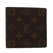 Pre-owned Canvas wallets Louis Vuitton Vintage , Brown , Dames