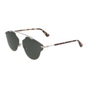 Onregelmatig Metalen Frame Zonnebril Dior , Gray , Unisex