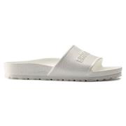 Hexagon Patroon Dames Sandaal - Wit Birkenstock , White , Dames