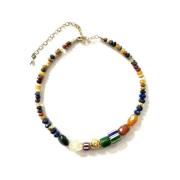 Puka Stone Ketting Gachon Pothier , Multicolor , Heren