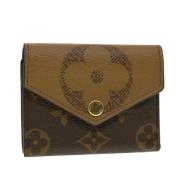 Pre-owned Canvas wallets Louis Vuitton Vintage , Brown , Dames