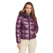 Lichtpaarse donsjas met rits RefrigiWear , Purple , Dames