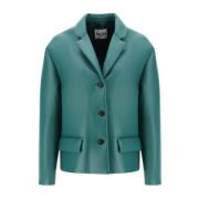 Stijlvolle jas voor elke gelegenheid Miu Miu , Green , Dames