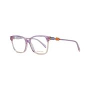 Paarse Vierkante Optische Frames Vrouwen Emilio Pucci , Purple , Dames