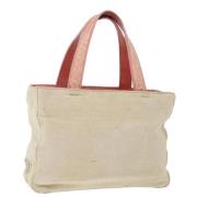 Pre-owned Canvas prada-bags Prada Vintage , Beige , Dames