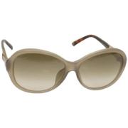 Pre-owned Fabric sunglasses Gucci Vintage , Brown , Dames