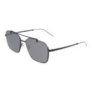 Vierkante Metalen Zonnebril EA 2150 Emporio Armani , Black , Heren