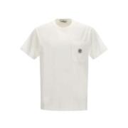 Kompas T-shirt Stone Island , White , Heren