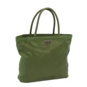 Pre-owned Nylon prada-bags Prada Vintage , Green , Dames