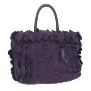 Pre-owned Nylon prada-bags Prada Vintage , Purple , Dames