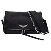 Leather crossbody-bags Zadig & Voltaire , Black , Dames