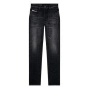 Straight Jeans - 2020 D-Viker Diesel , Black , Heren