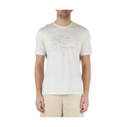 Stijlvol T-shirt Armani Exchange , White , Heren