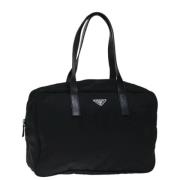 Pre-owned Nylon prada-bags Prada Vintage , Black , Dames